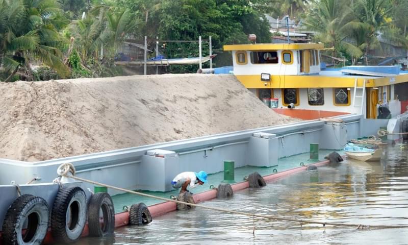 Giải quyết tình trạng thiếu cát xây dựng ở Đồng bằng sông Cửu Long
